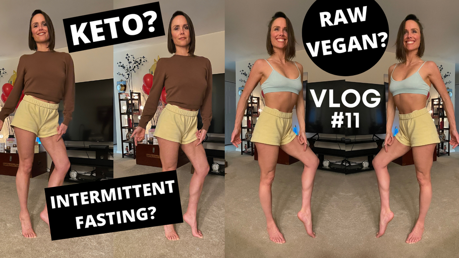 Vlog #11 | Keto? Raw Vegan? Fasting? | My Hormone Balancing Cut Phase Strategies | Flexing Tips