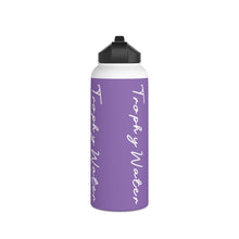 Load image into Gallery viewer, I Jump Instead Stainless Steel Water Bottle - Lavish Purple w/ White Logo
