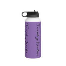 Load image into Gallery viewer, I Jump Instead Stainless Steel Water Bottle - Lavish Purple w/ Black Logo
