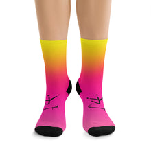 Load image into Gallery viewer, I Jump Instead Dress Socks - Yellow Gradient
