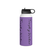 Load image into Gallery viewer, I Jump Instead Stainless Steel Water Bottle - Lavish Purple w/ Black Logo
