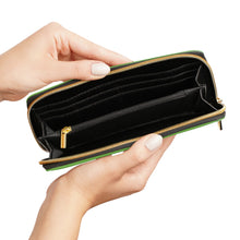 Load image into Gallery viewer, I Jump Instead Trophy Wallet - Earthy Green w/ Black Logo
