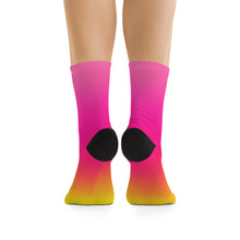 Load image into Gallery viewer, I Jump Instead Dress Socks - Pink Gradient
