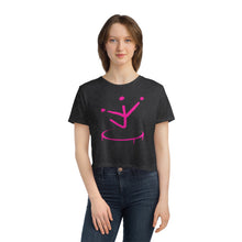Load image into Gallery viewer, Women&#39;s I Jump Instead Silky Cropped Tee
