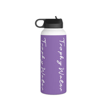 Load image into Gallery viewer, I Jump Instead Stainless Steel Water Bottle - Lavish Purple w/ White Logo
