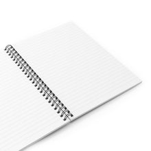 Load image into Gallery viewer, I Jump Instead Spiral Notebook - Juicy Orange w/ White Logo
