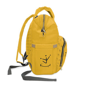 I Jump Instead Trophy Backpack - Zesty Lemon w/ Black Logo