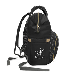 I Jump Instead Trophy Backpack - Modern Black w/ White Logo